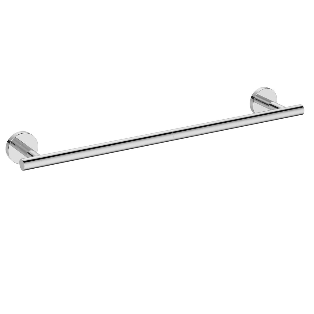 USHOWER Brushed Nickel Towel Bar, 24-Inch Towel Racks for Bathroom