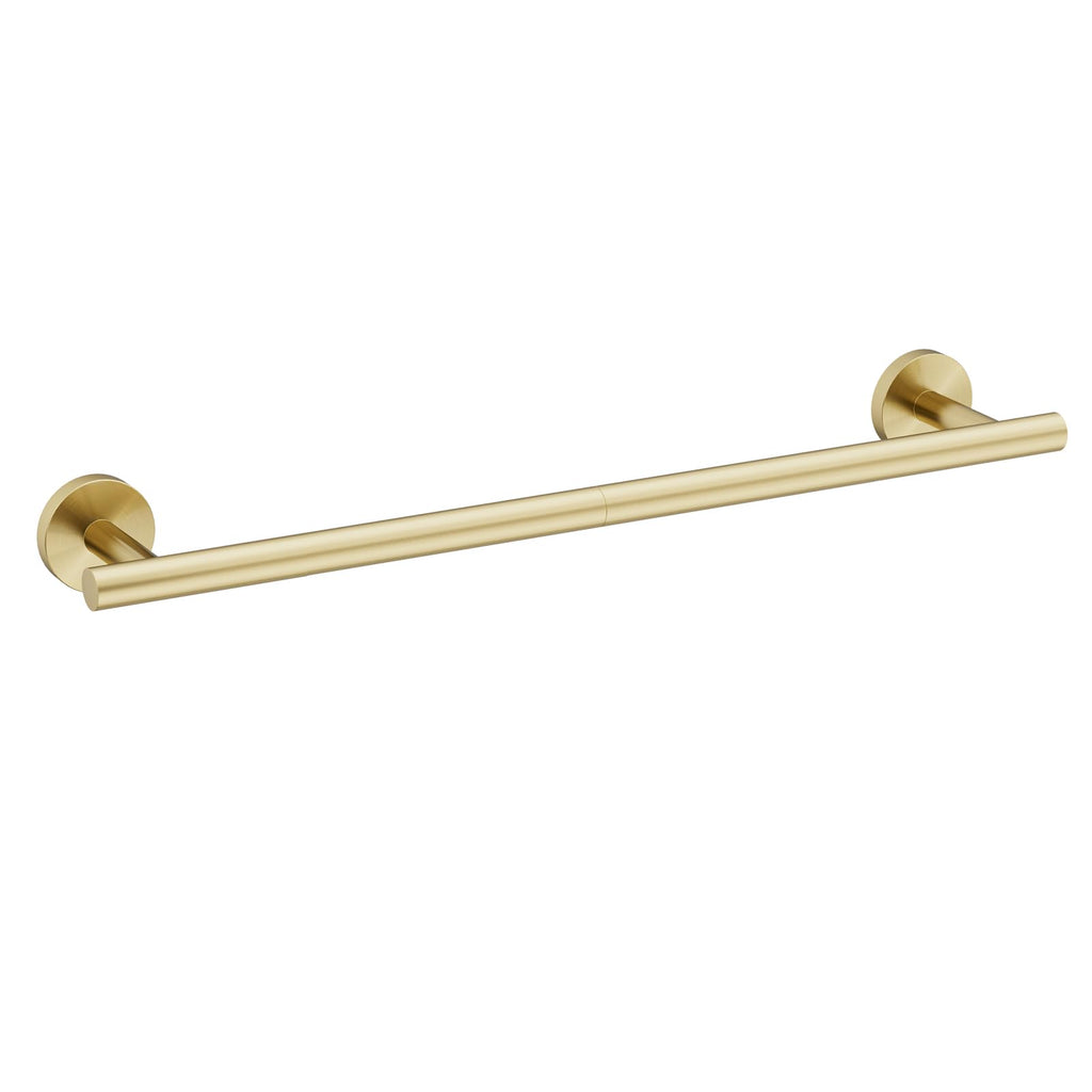 Matte Black Towel Bar, 24 Inch Bathroom Towel Rack