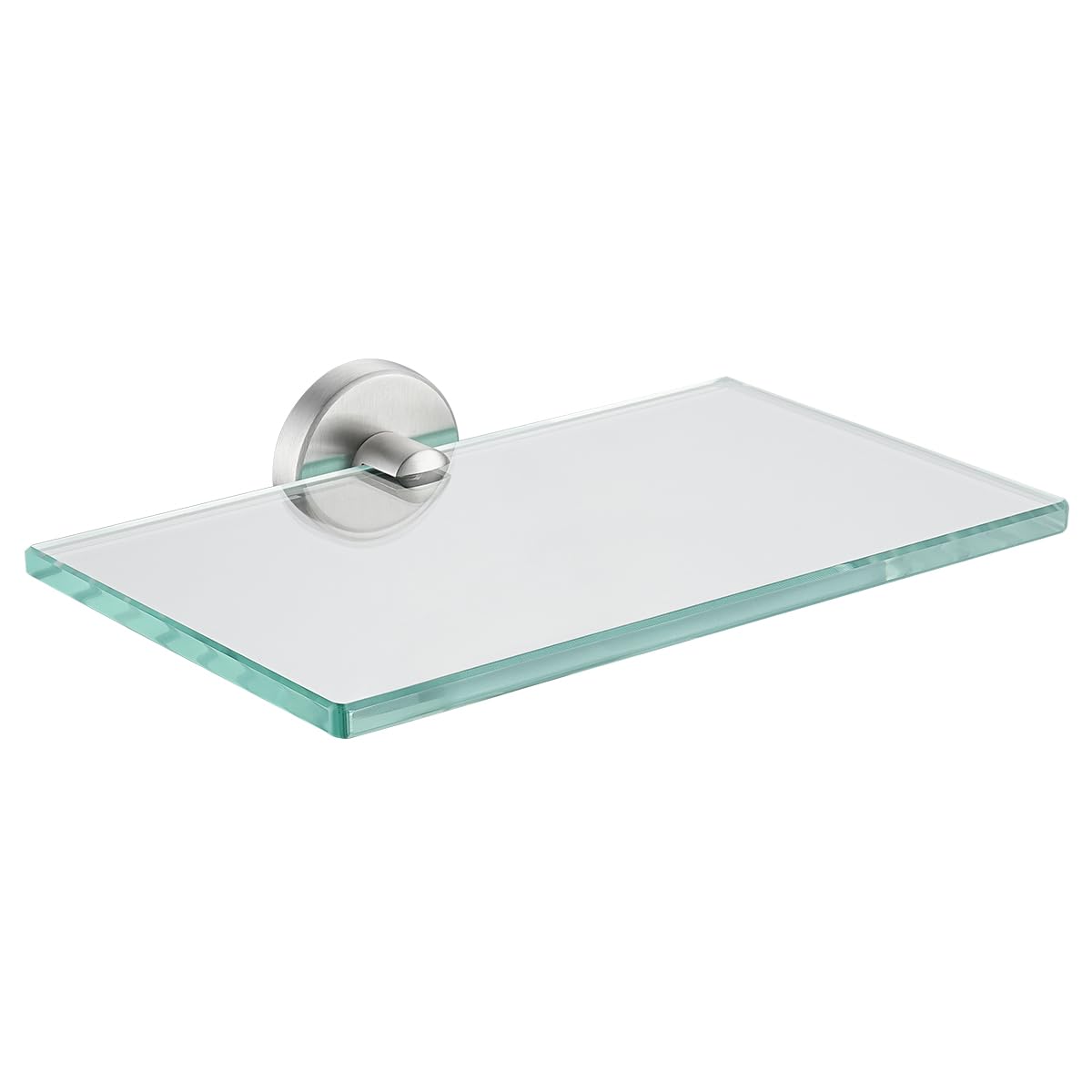 JQK Bathroom Glass Shelf, TGS101L16-BN