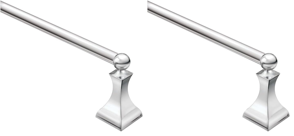 Moen Retreat Collection Brushed Nickel Bathroom Hand Towel Ring with Wall Mount Hardware, DN8386BN
