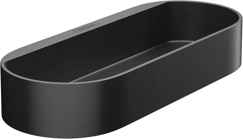 hansgrohe WallStoris Modern Storage Basket- Deep in Matte Black, 27912670