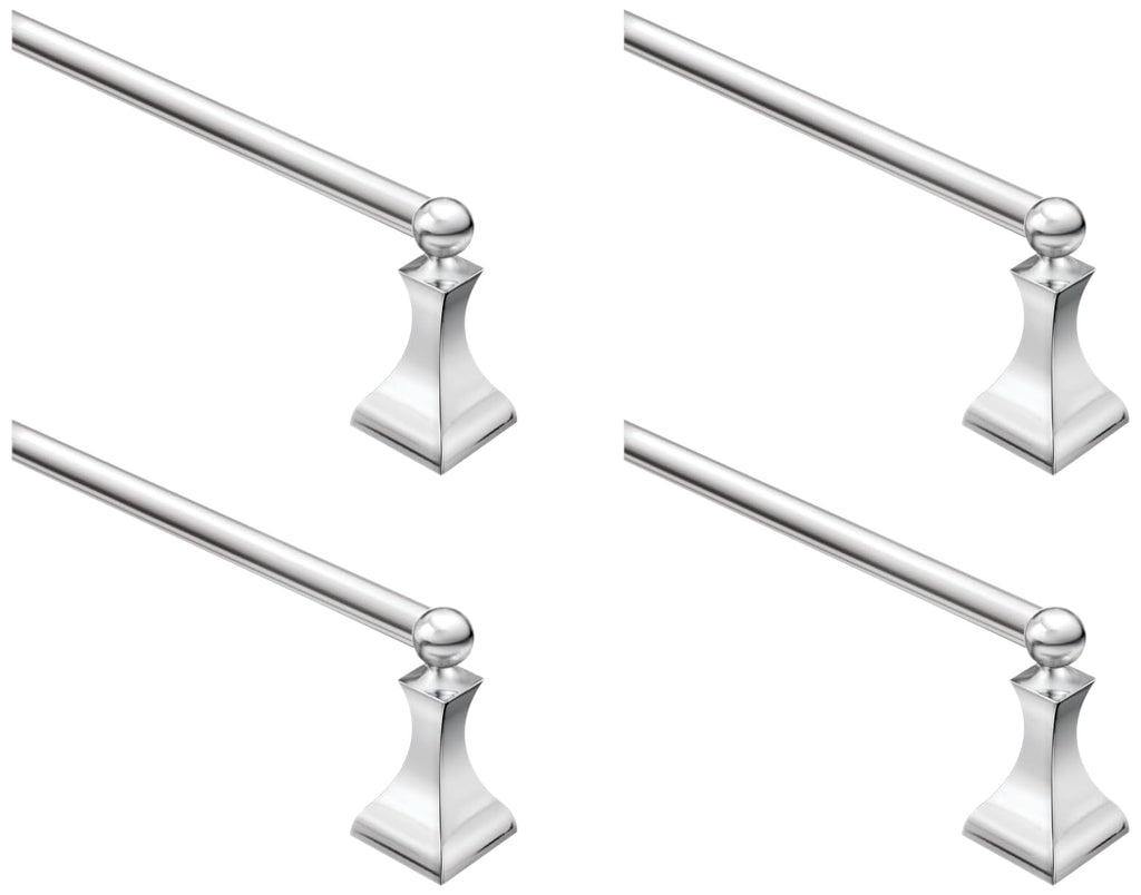 Moen Retreat Collection Brushed Nickel Bathroom Hand Towel Ring with Wall Mount Hardware, DN8386BN