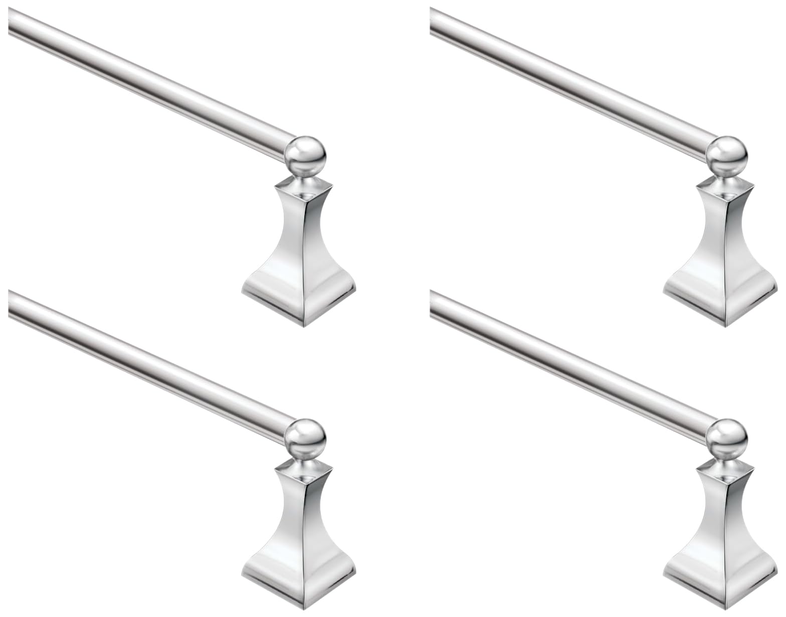 Moen Retreat Collection Brushed Nickel Bathroom Hand Towel Ring with Wall Mount Hardware, DN8386BN