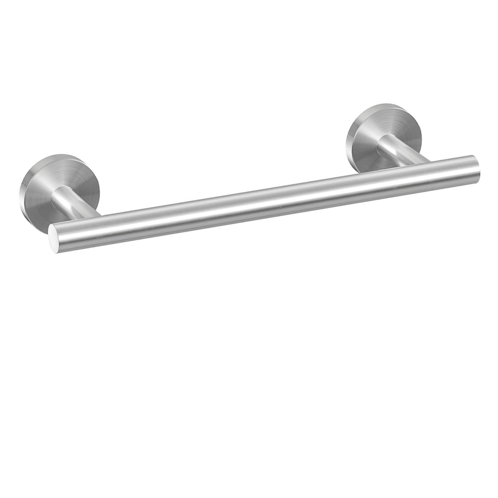USHOWER Brushed Nickel Towel Bar, 24-Inch Towel Racks for Bathroom