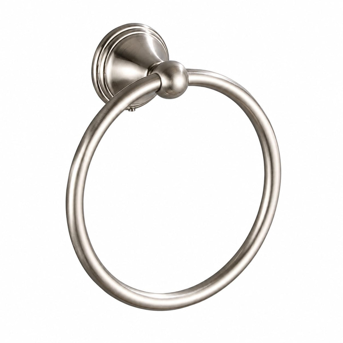 Towel Ring for Bathroom, Brushed Nickel Hand Towel Holder 1 Pack, Bathroom Accessories and Towel Racks for Bathroom Wall Mount