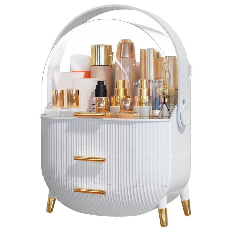 NestOrganix Makeup Organizer Skincare Organizers With Drawers