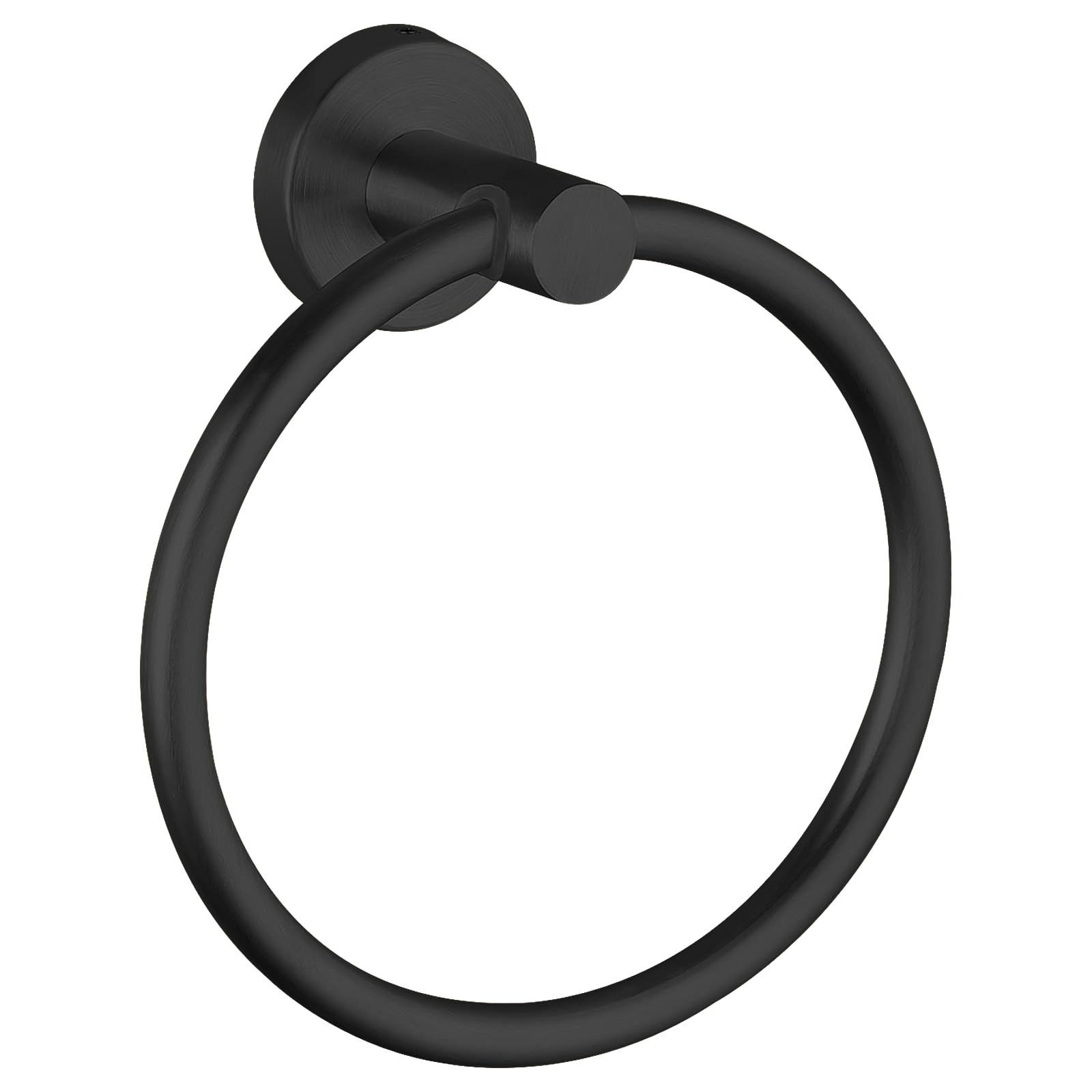 Towel Ring, Bathroom Hardware Accessories, Wall-Mounted Towel Ring, Simple Round Stainless Steel Towel Rack, for Bathroom and Kitchen (Gold)