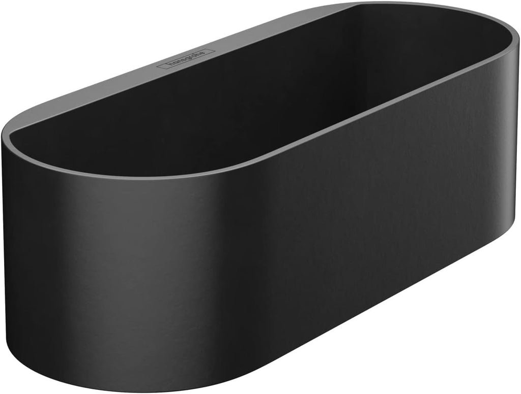 hansgrohe WallStoris Modern Storage Basket- Deep in Matte Black, 27912670