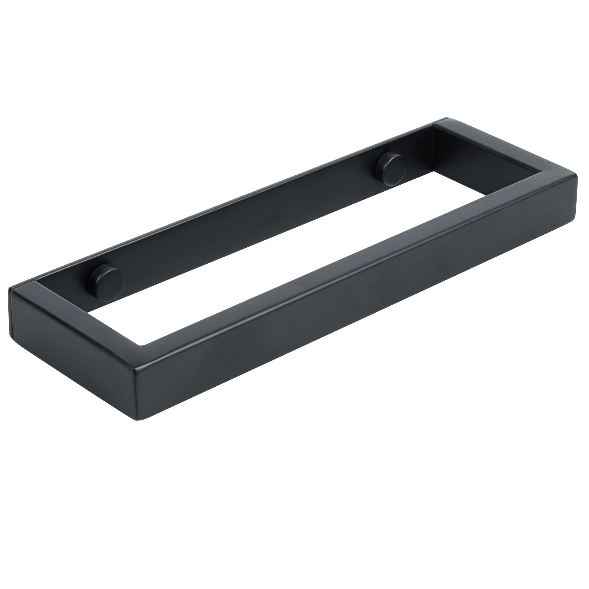 Alise 8 Inch Hand Towel Holder Black Towel Bar for Bathroom Wall Mounted