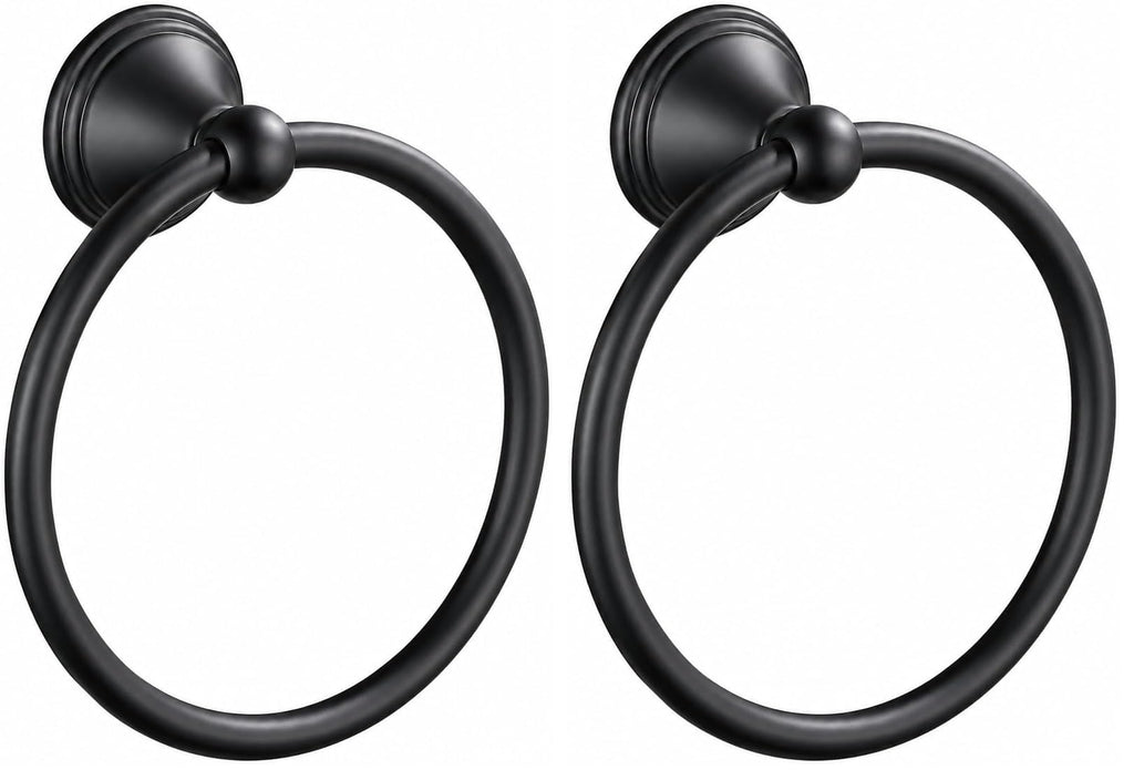 Towel Ring for Bathroom, Brushed Nickel Hand Towel Holder 1 Pack, Bathroom Accessories and Towel Racks for Bathroom Wall Mount