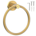 SetSail Towel Holder for Bathroom Wall Oil Rubbed Bronze Towel Ring