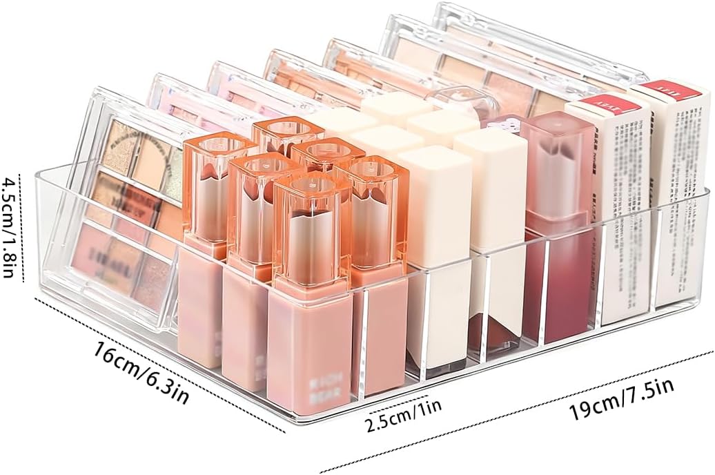Makeup Organizer for Eyeshadow Palette and Lipstick Organizer