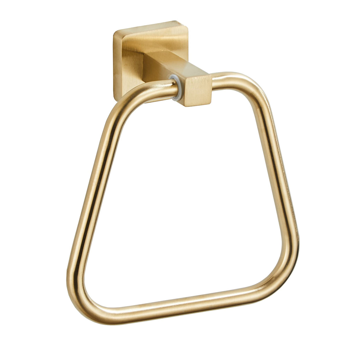 Brushed Light Gold Towel Ring for Bathroom, Kitchen Bath Towel Holder Hangers Wall Mount Heavy Duty Stainless Steel