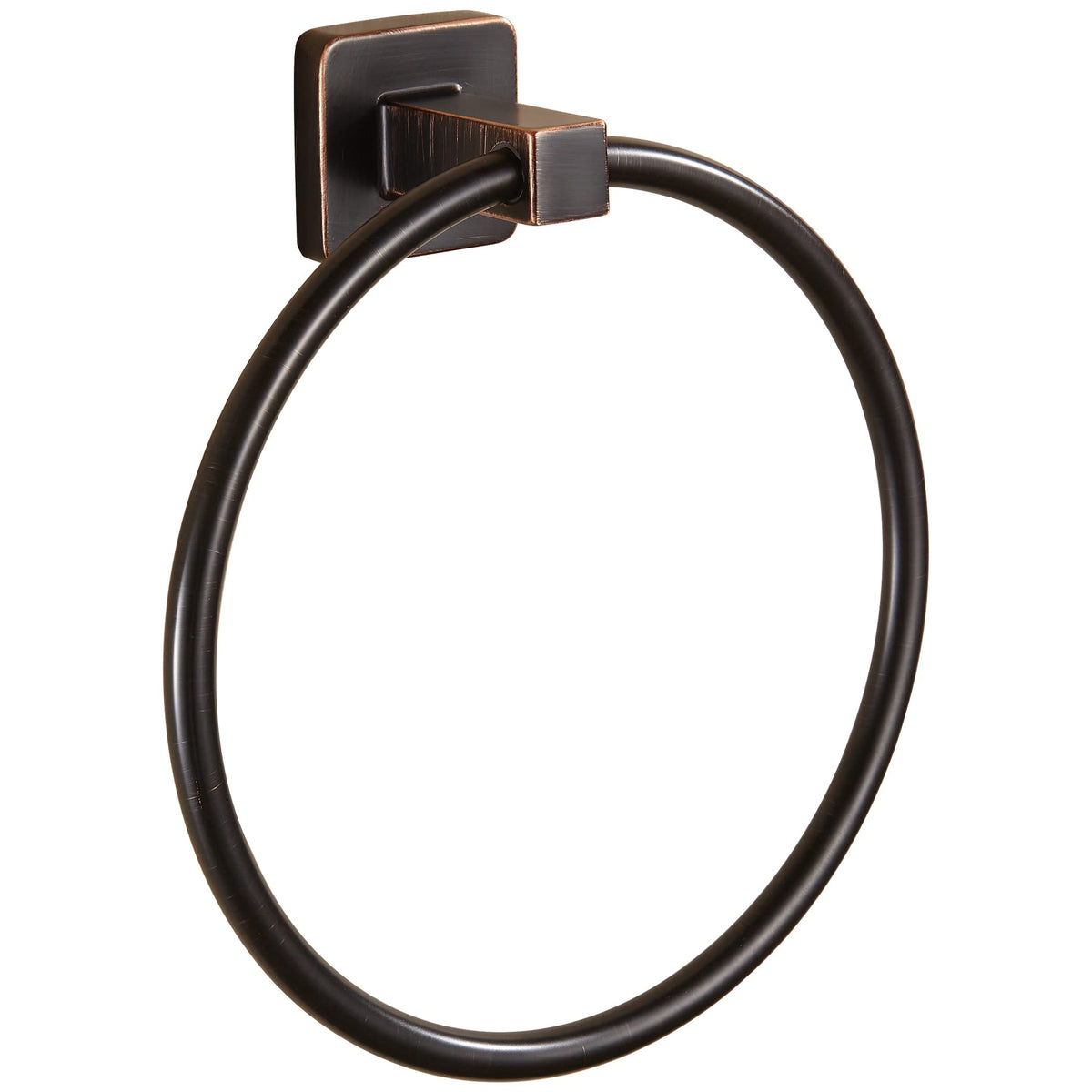 WOLIBEER Bronze Towel Ring,Bathroom Hand Towel Holder Wall Mount,Oil Rubbed Towel Rack Rustic Towel Hanger ORB Farmhouse Bathroom Accessories
