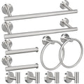 10pcs Matte Black Bathroom Hardware Set