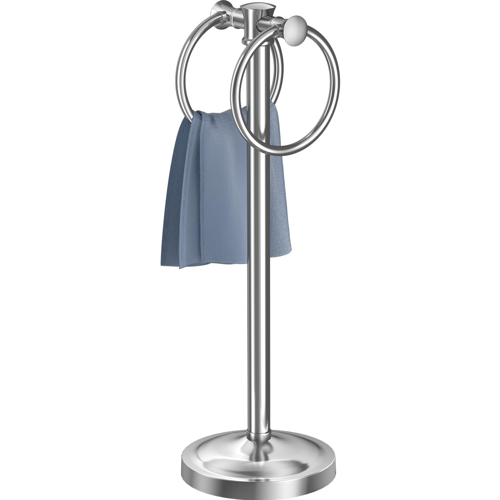 Hoimpro Hand Towel Holder Stand Free Standing Towel Bar Oil Rubbed Bronze