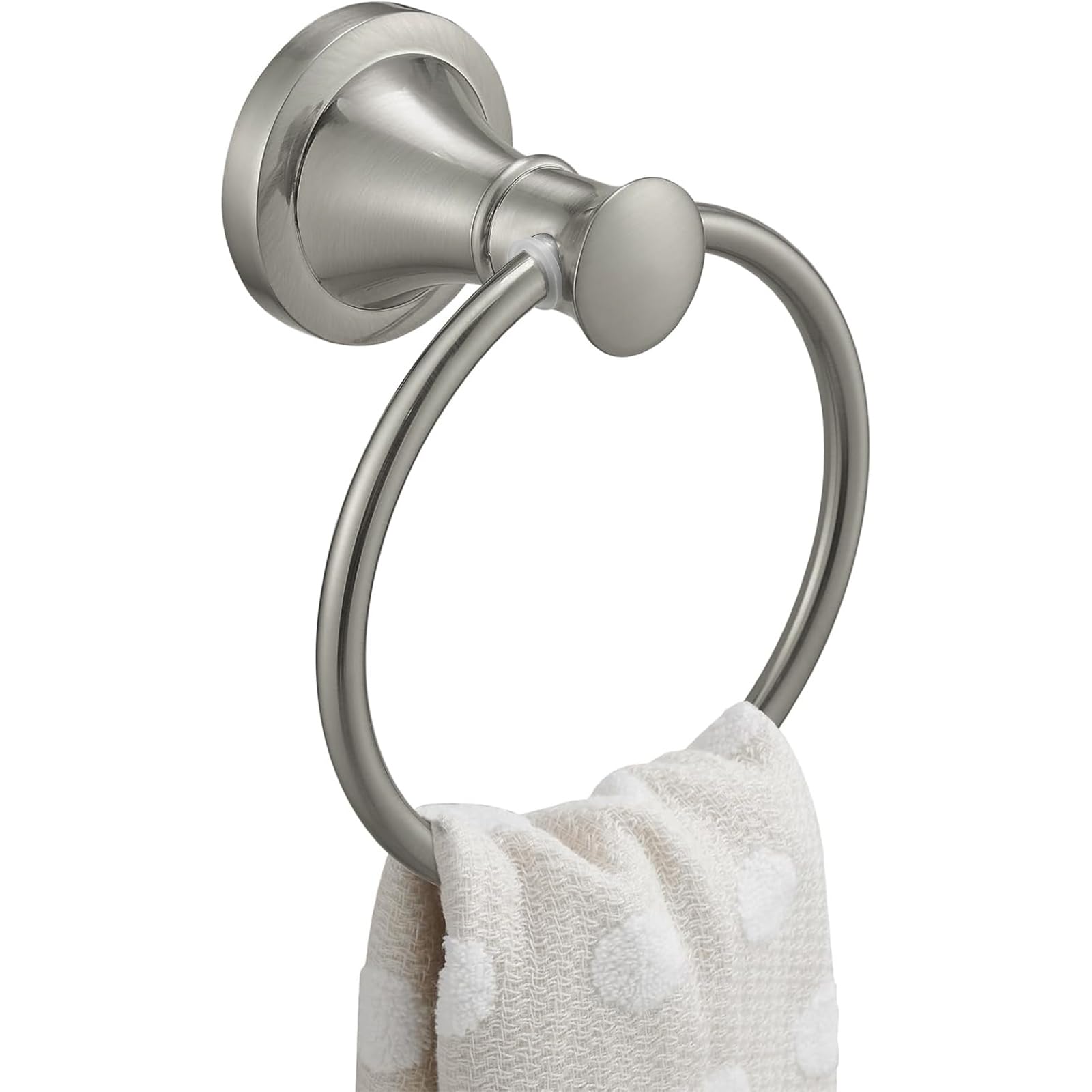 BESy Towel Ring, Bathroom Hand Towel Holder Wall Mounted Oil Rubbed Bronze