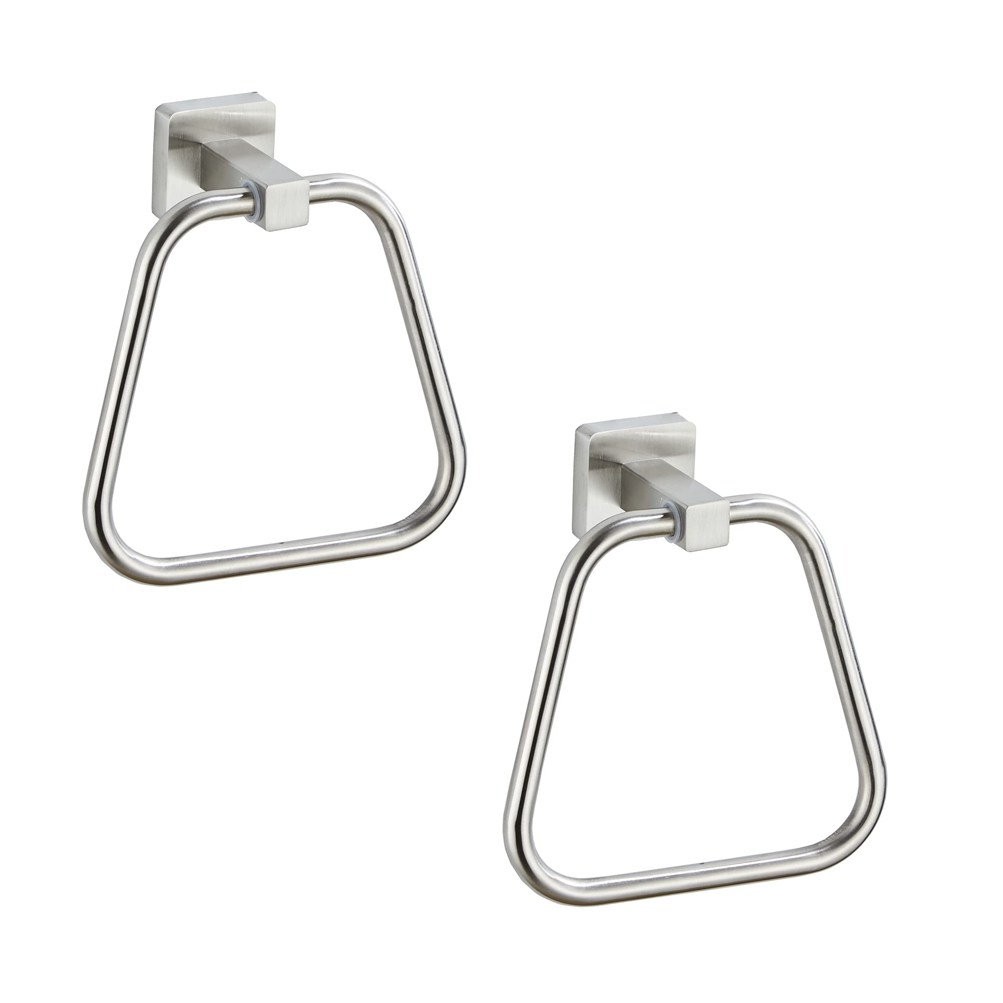 Matte Black Towel Ring for Bathroom, Kitchen Bath Towel Holder Hangers Wall Mount Heavy Duty Stainless Steel