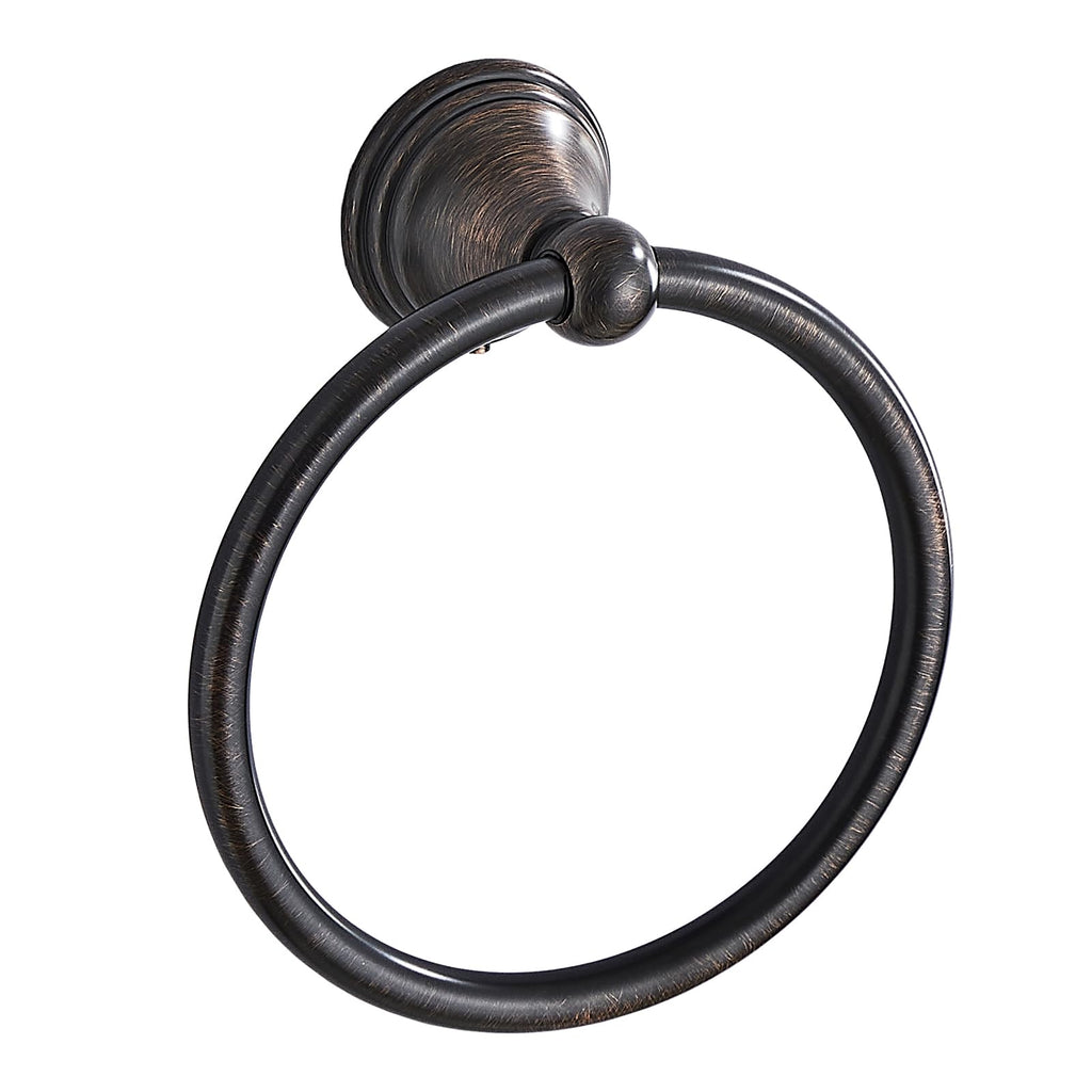Towel Ring for Bathroom, Brushed Nickel Hand Towel Holder 1 Pack, Bathroom Accessories and Towel Racks for Bathroom Wall Mount