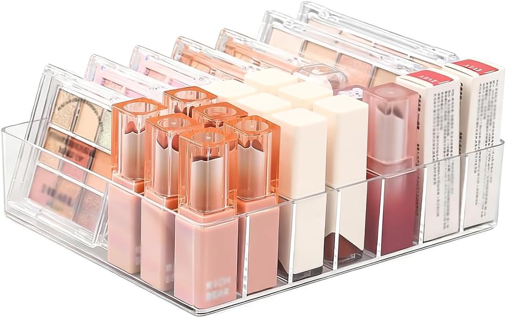 Makeup Organizer for Eyeshadow Palette and Lipstick Organizer