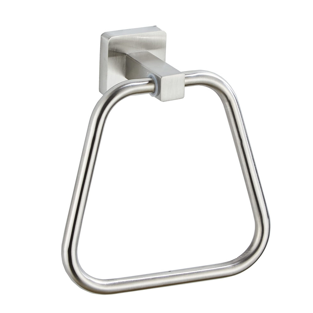 Matte Black Towel Ring for Bathroom, Kitchen Bath Towel Holder Hangers Wall Mount Heavy Duty Stainless Steel