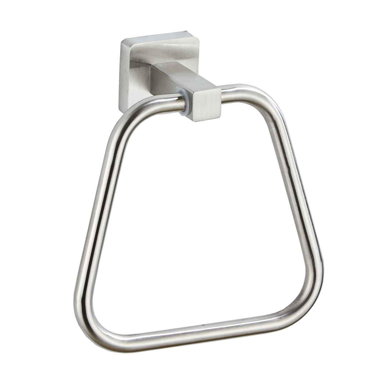 Matte Black Towel Ring for Bathroom, Kitchen Bath Towel Holder Hangers Wall Mount Heavy Duty Stainless Steel