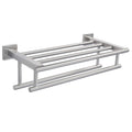 Alise Double Towel Rack for Bathroom Wall Mounted 24 Inch,Matte Black