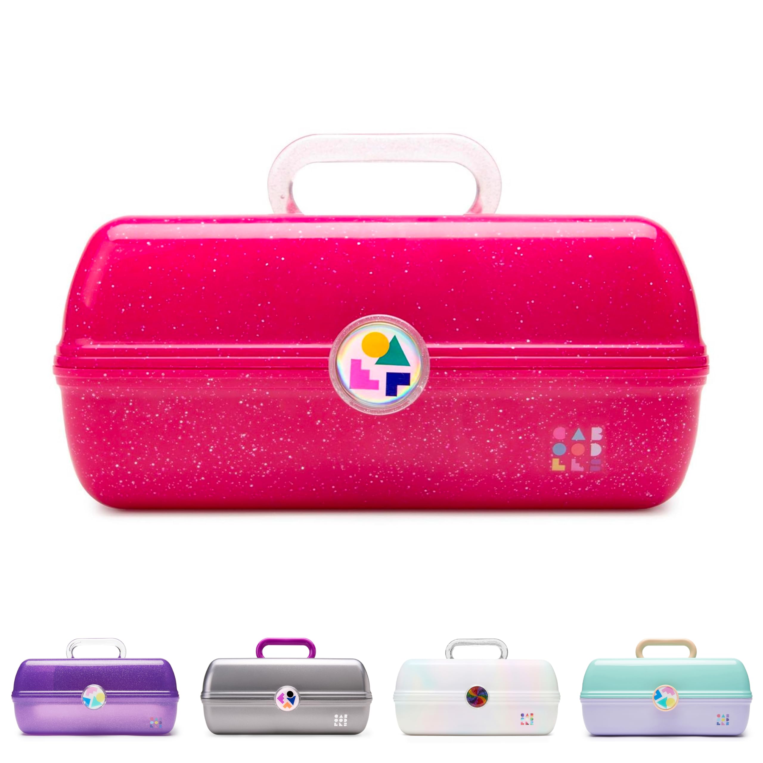 Caboodles On-the-go girl cosmetic organizer, Bubblegum Marble