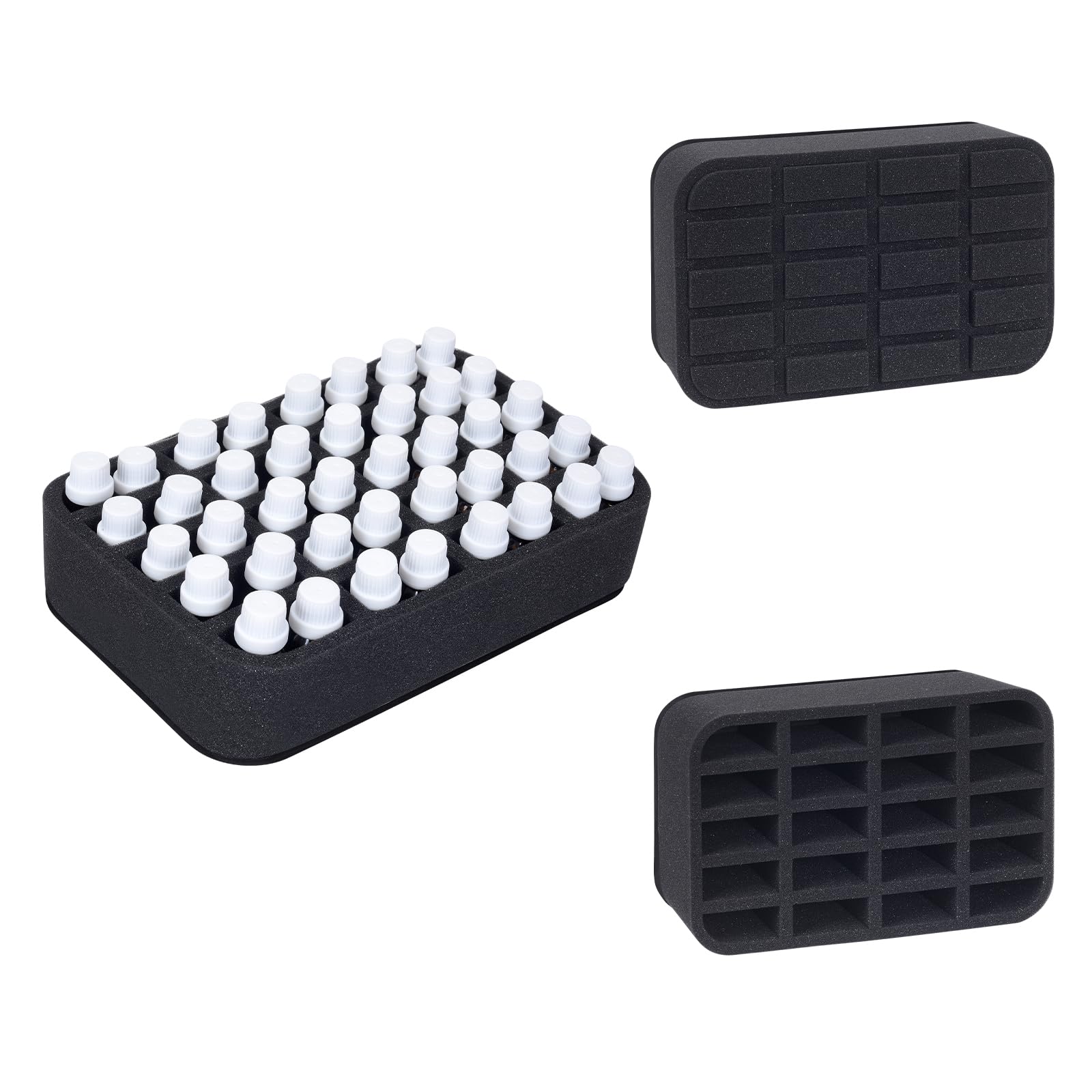 Essential oils Organizer Holder Foam Pad with Slots, can DIY