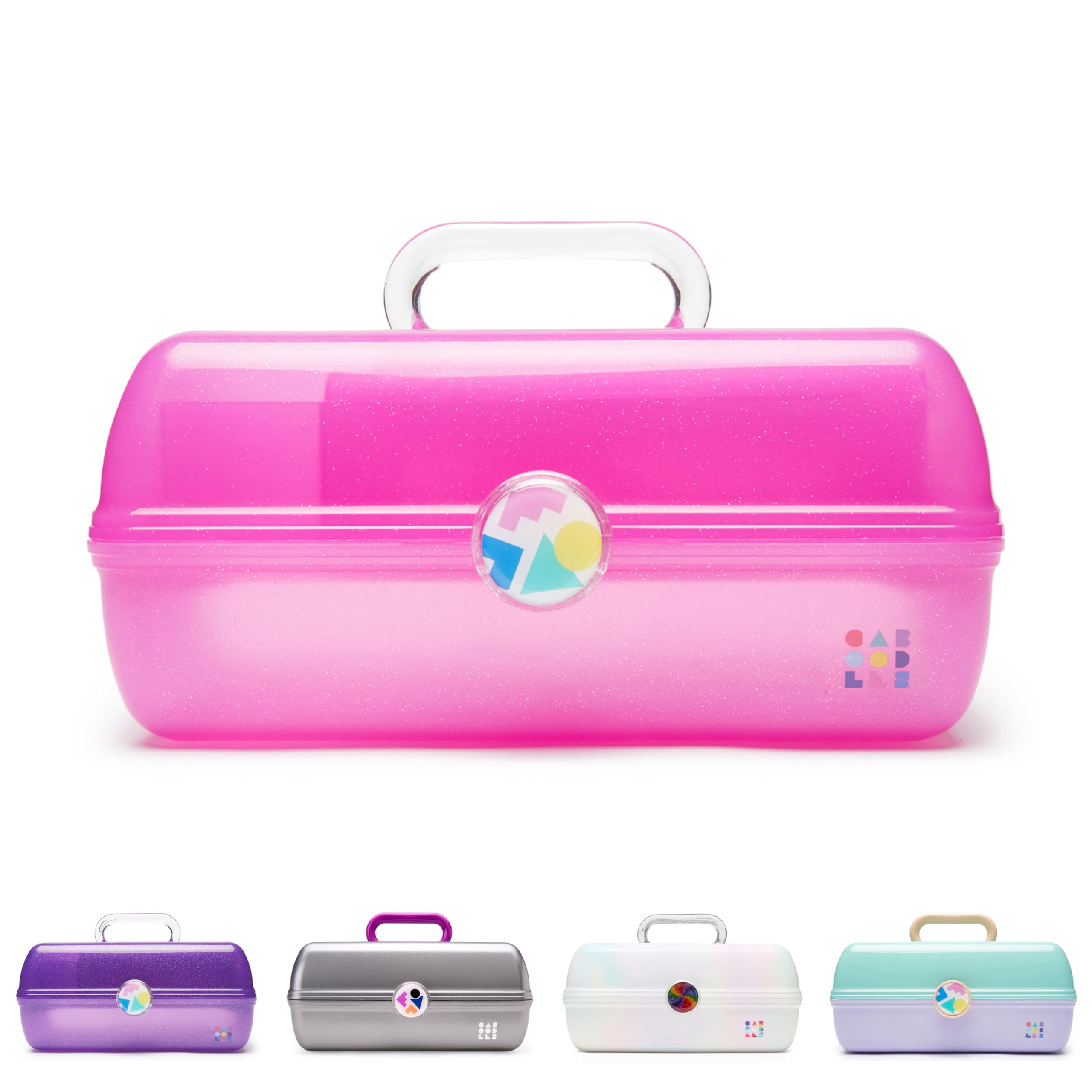 Caboodles On-the-go girl cosmetic organizer, Bubblegum Marble