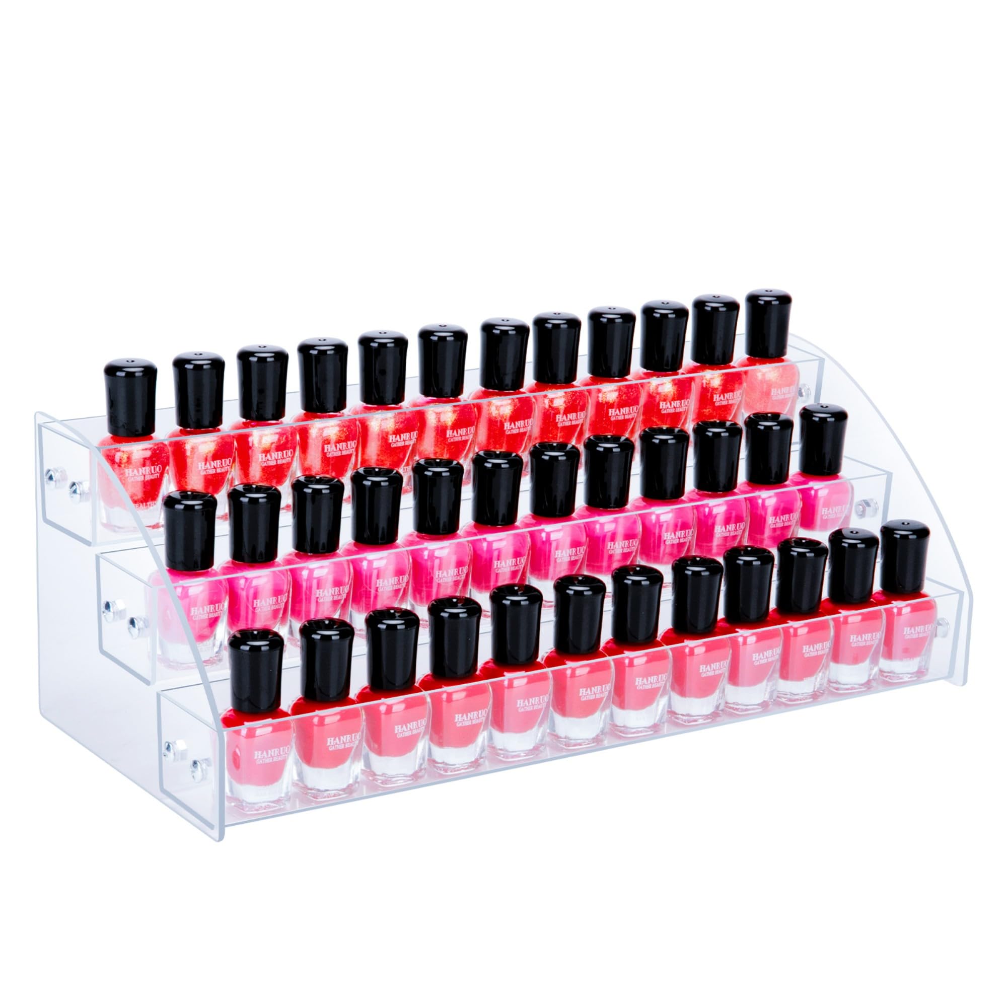 KINGROW Nail Polish Organizer, Acrylic Paint Display for table 6 Tier