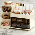 Covzoe Large Makeup Organizer with Brush Holder for Vanity