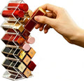 WECHENG Clear Plastic Acrylic Lipstick Organizer