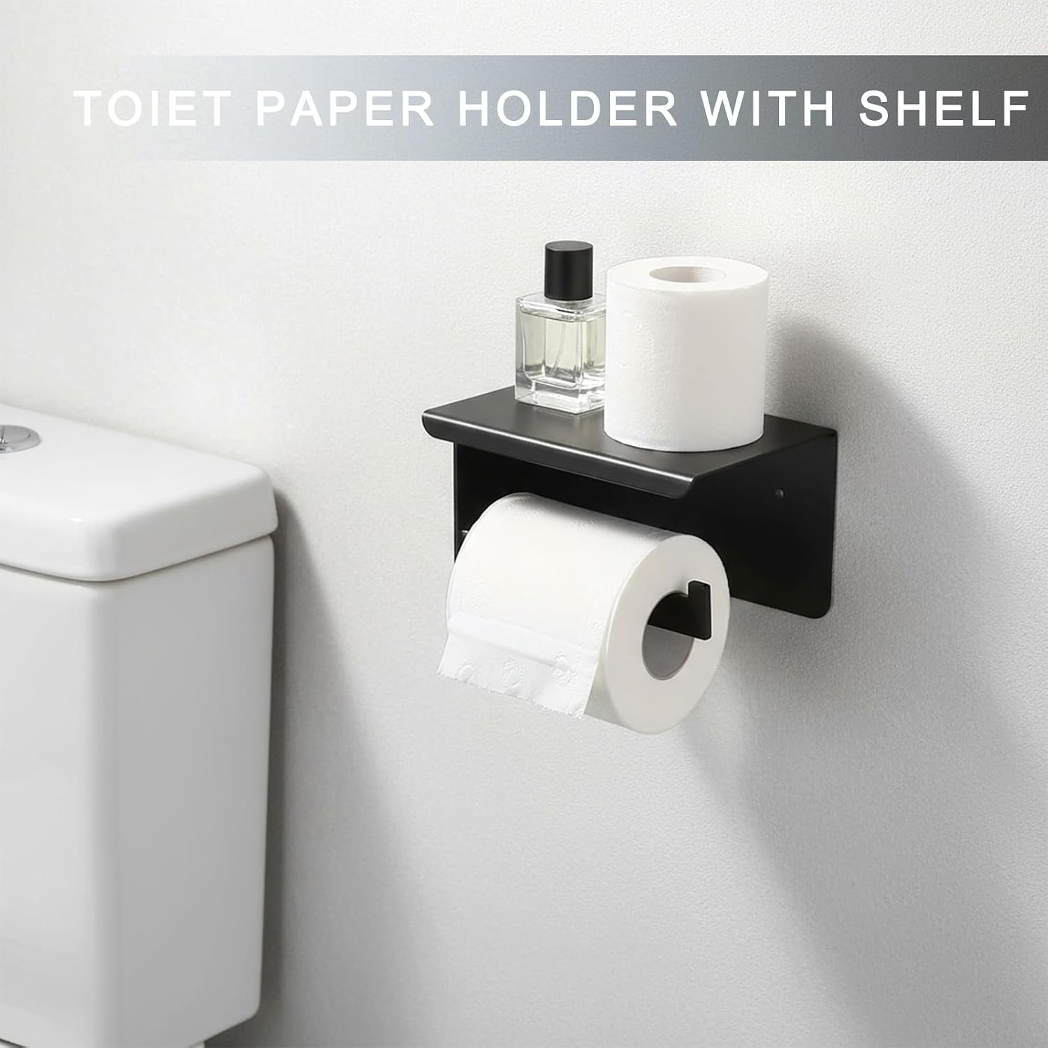 10-Pieces 24 Inch Stainless Steel Matte Black Bathroom Hardware Set