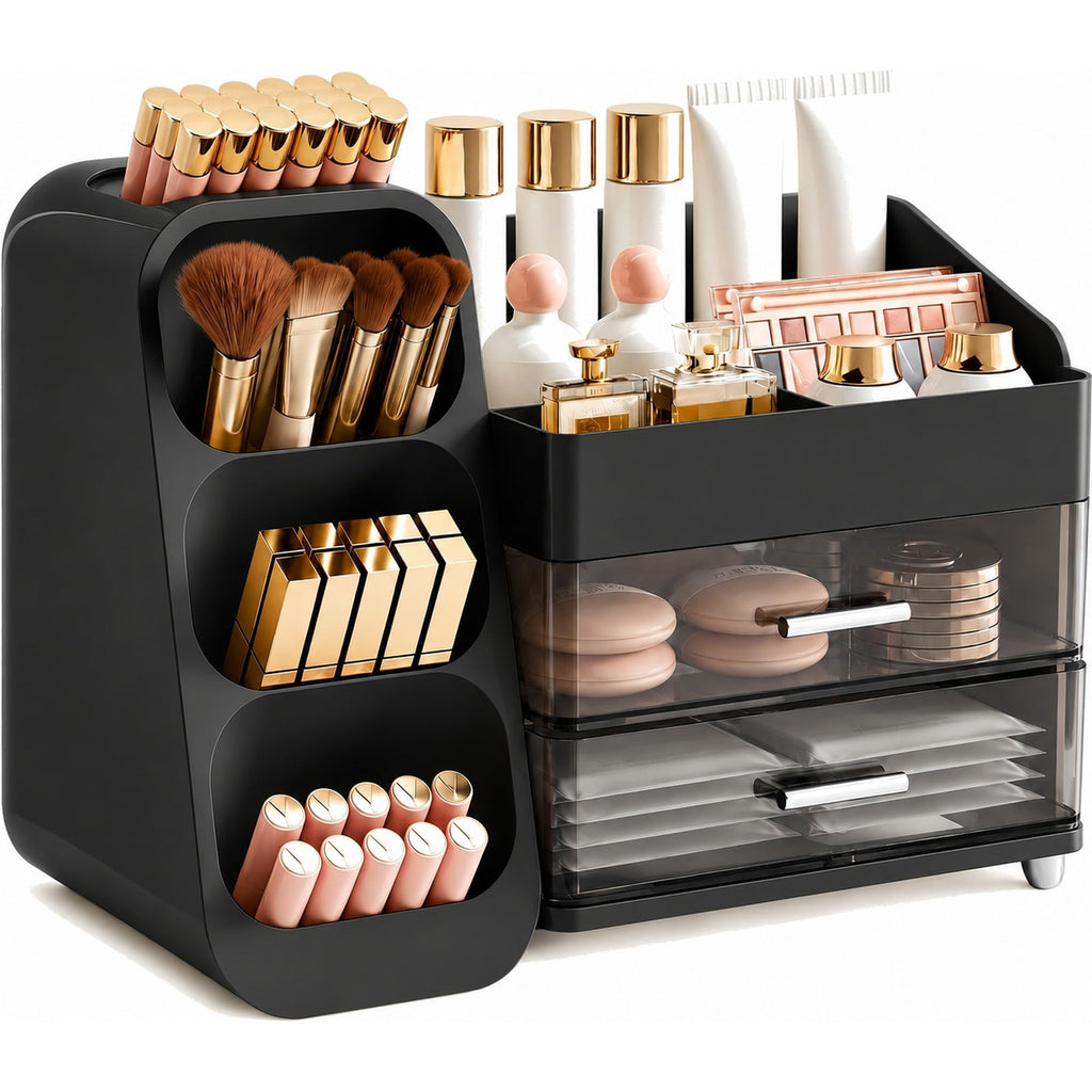 Large Makeup Organizer Countertop for Vanity Skincare Organizers Cream