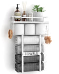 Aetyord Towel Racks for Bathroom Wall Mounted Towel Storage Organize