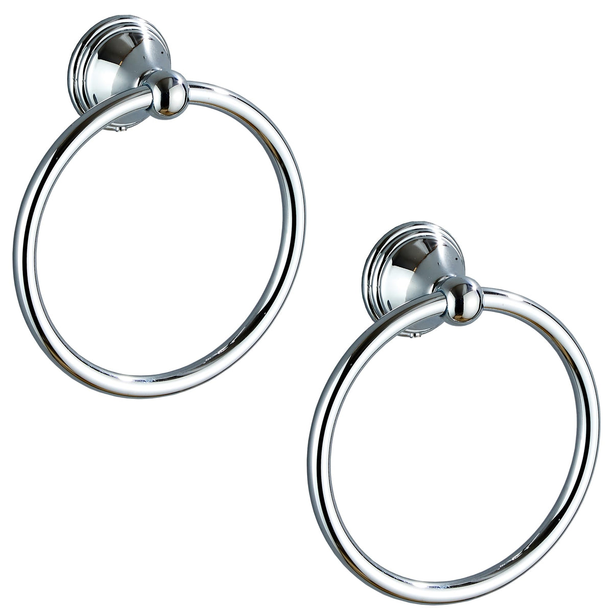 Towel Ring for Bathroom, Brushed Nickel Hand Towel Holder 1 Pack, Bathroom Accessories and Towel Racks for Bathroom Wall Mount