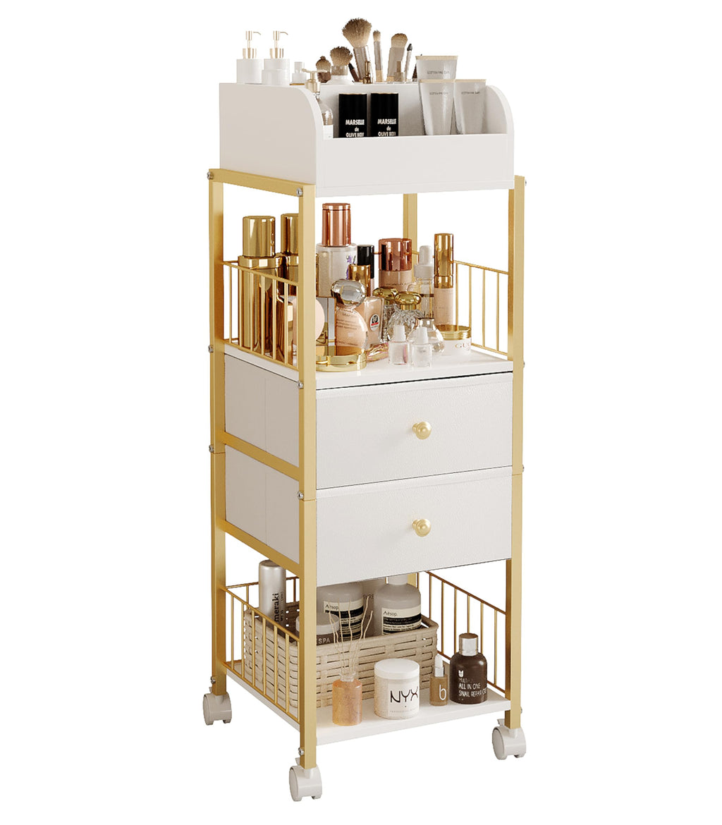 Makeup Organizer Storage Cart with Drawers Large Skincare organizers