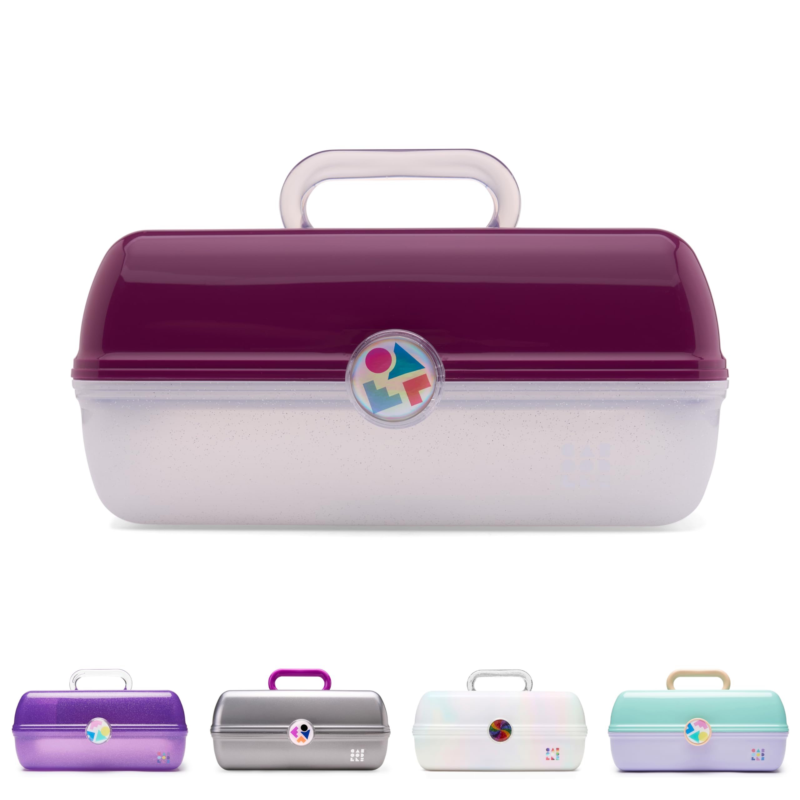 Caboodles On-the-go girl cosmetic organizer, Bubblegum Marble