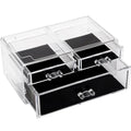 Sea Team Stackable Clear Acrylic 16-Slot Lipstick Organizer for Vanity