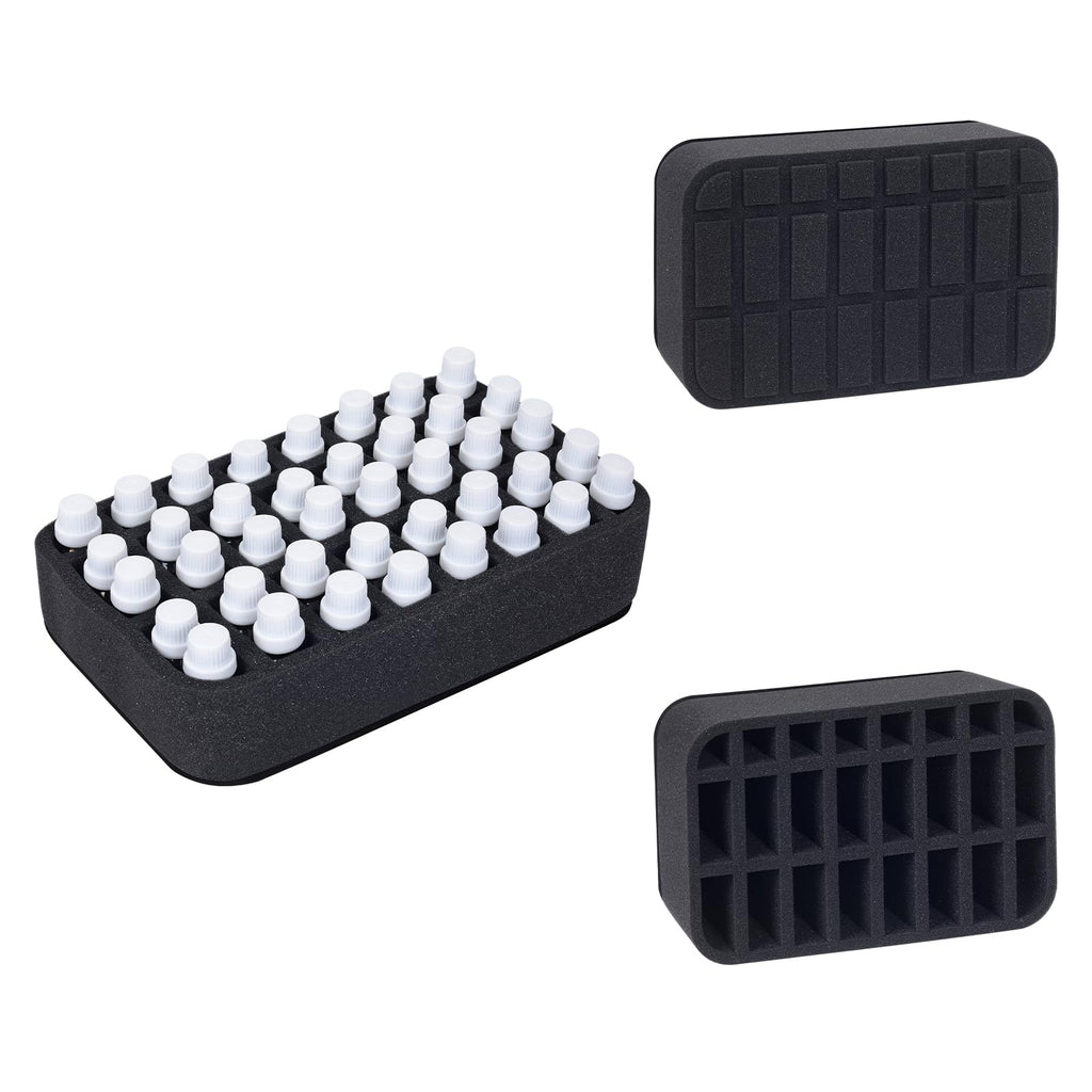 Essential oils Organizer Holder Foam Pad with Slots, can DIY