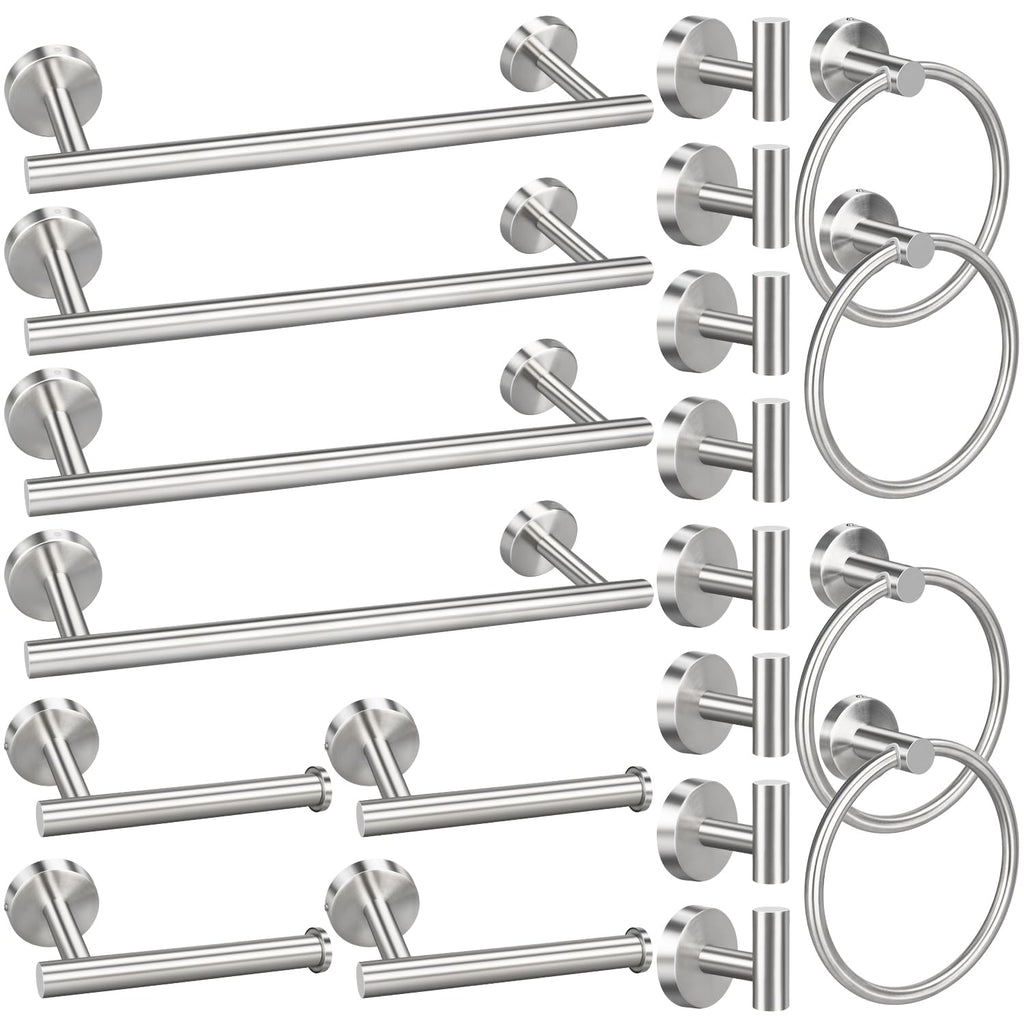 10pcs Matte Black Bathroom Hardware Set