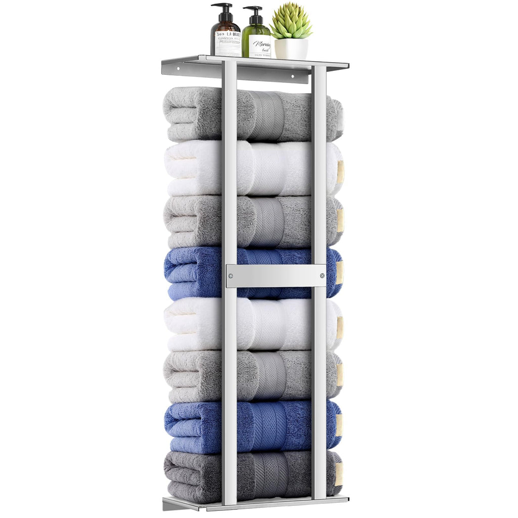 Bathroom Towel Storage Rack, Wall Mounted Bathroom Towel Rack