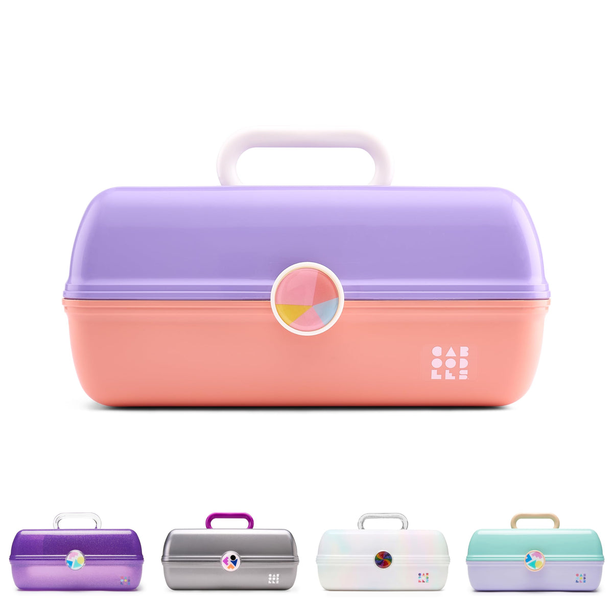 Caboodles On-the-go girl cosmetic organizer, Bubblegum Marble