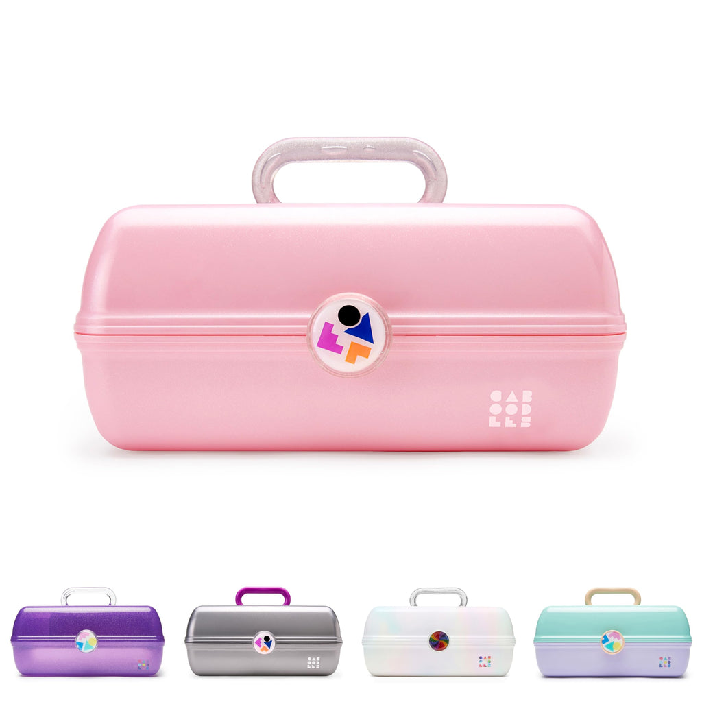 Caboodles On-the-go girl cosmetic organizer, Bubblegum Marble