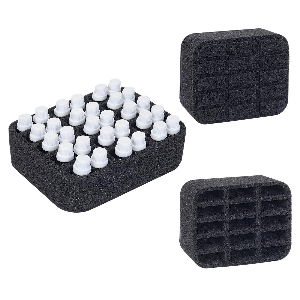 Essential oils Organizer Holder Foam Pad with Slots, can DIY