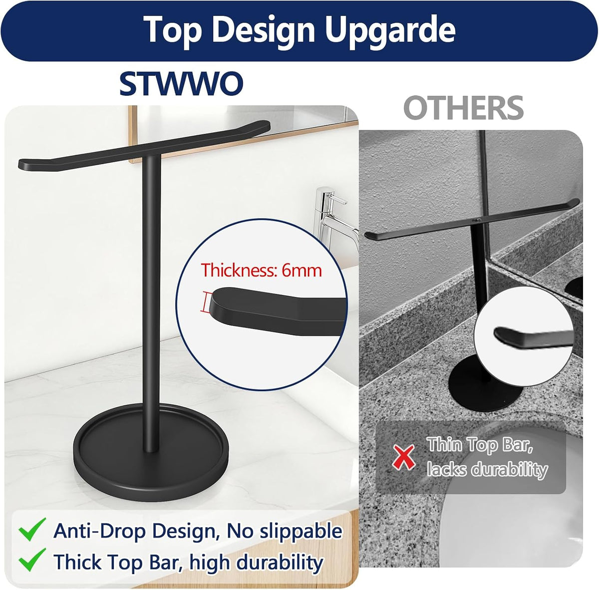 STWWO Hand Towel Holder