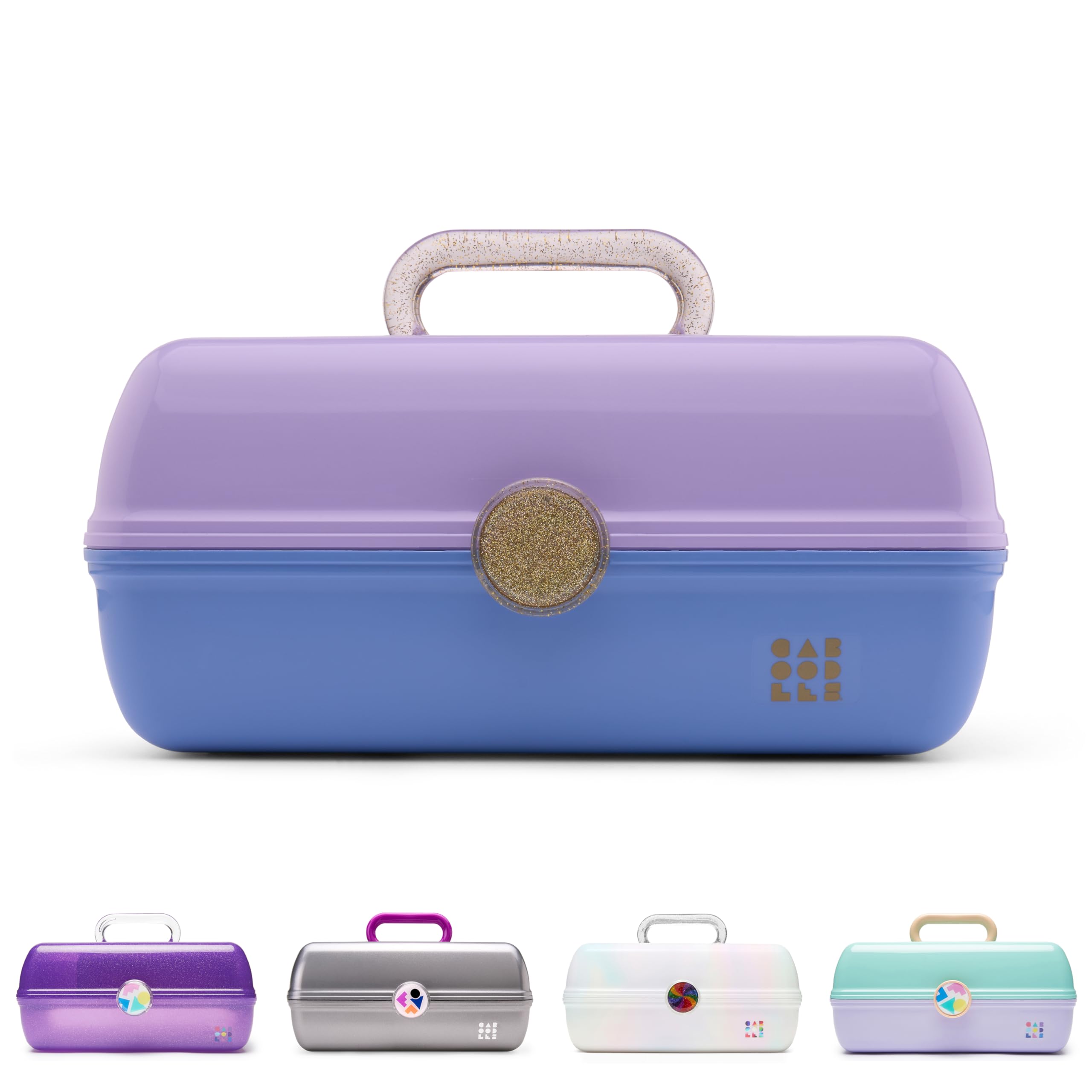 Caboodles On-the-go girl cosmetic organizer, Bubblegum Marble