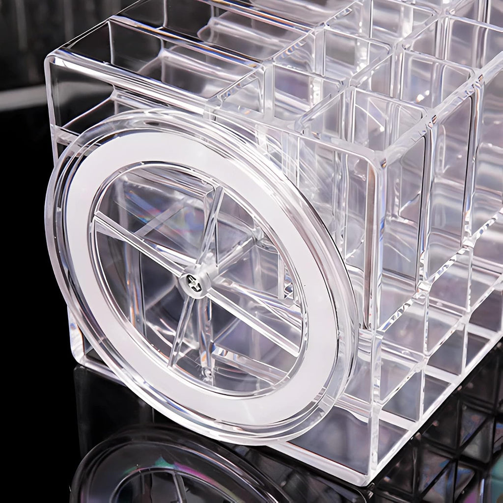 Sooyee 360 Degree Rotating Lipstick Organizer Holder, 53 Spaces