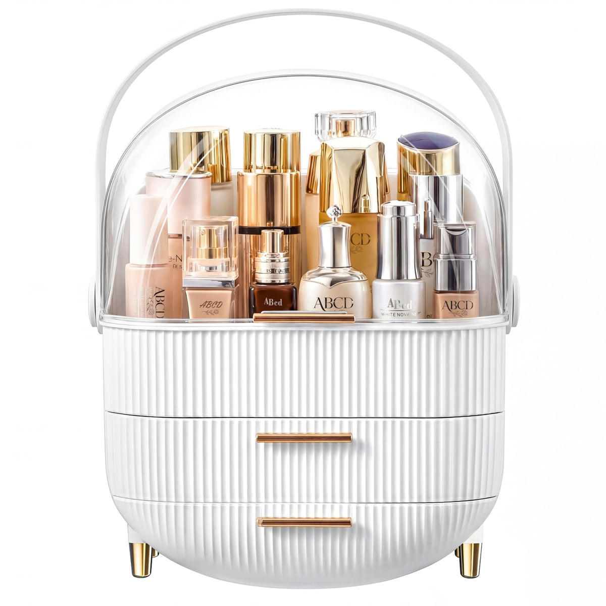 NestOrganix Makeup Organizer Skincare Organizers With Drawers
